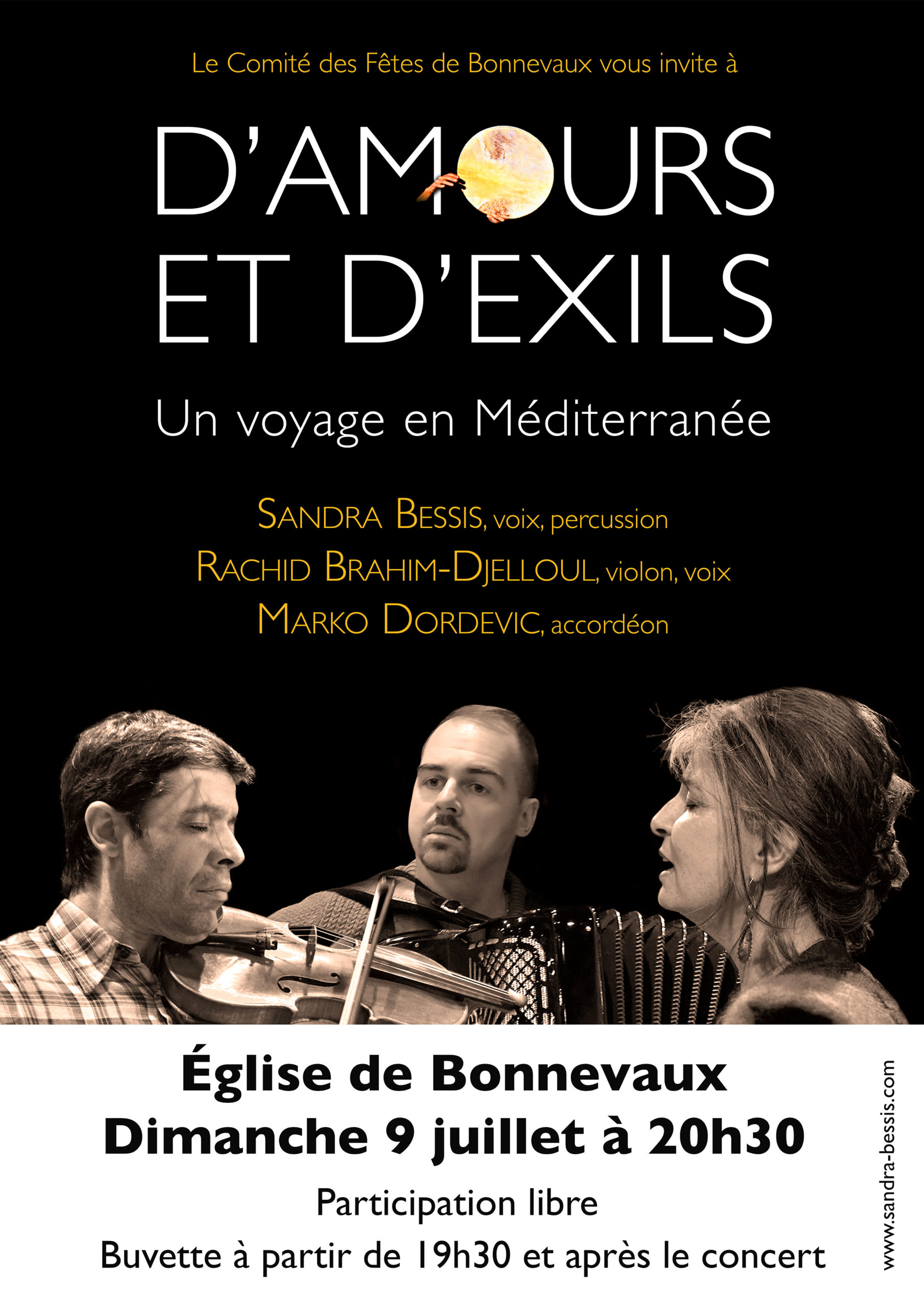Concert D'amours et d'Exils